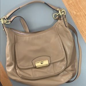 Coach Camel Leather Purse